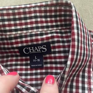 Chaps boys dress shirt